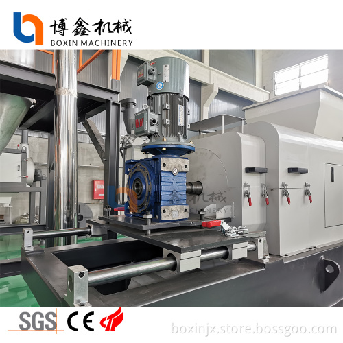 Automatic Wet Soft Plastic Film Squeezer for PE and PP Recycling Lines